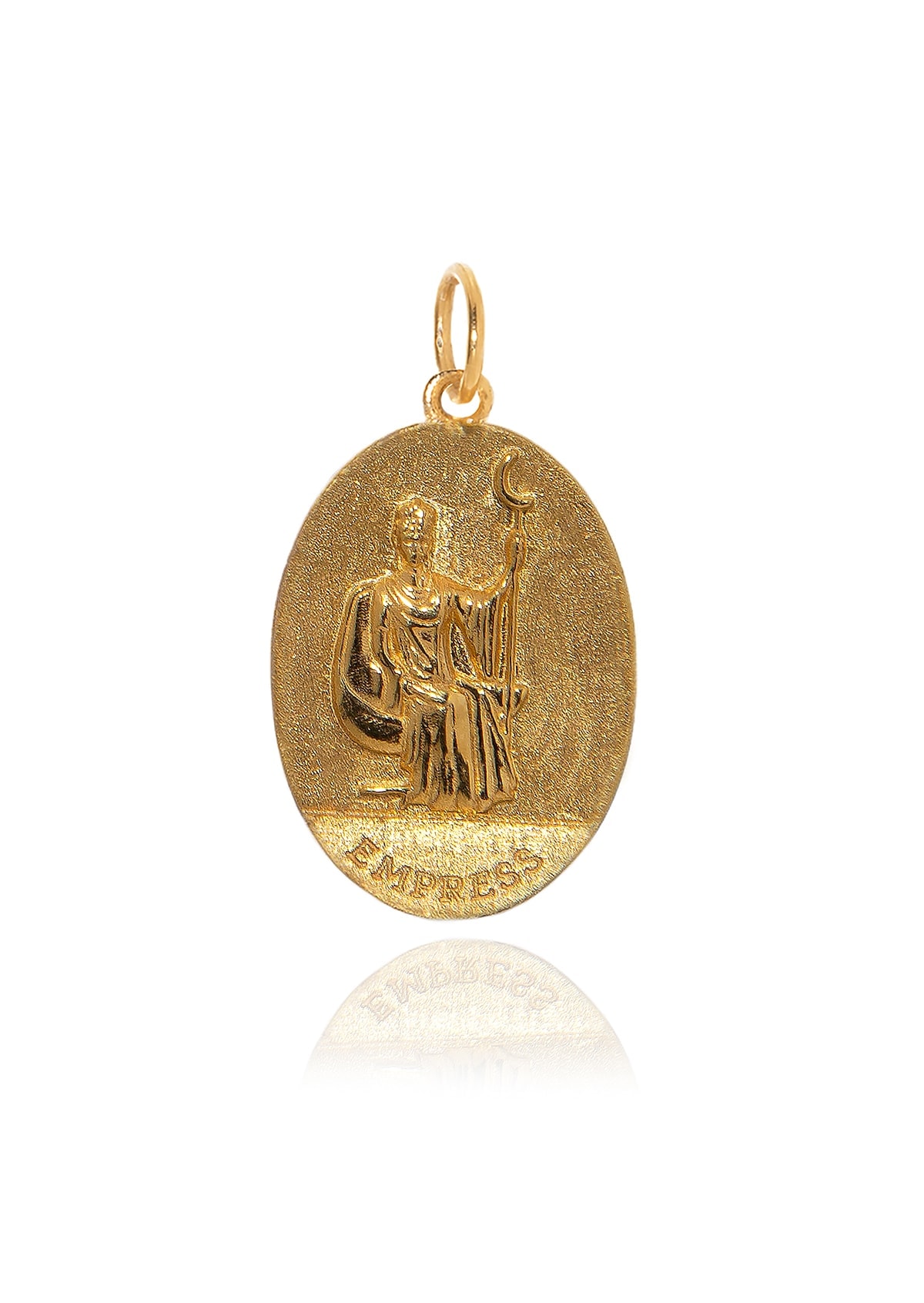 The Empress Oval Tarot Charm The Empress Oval Tarot Charm