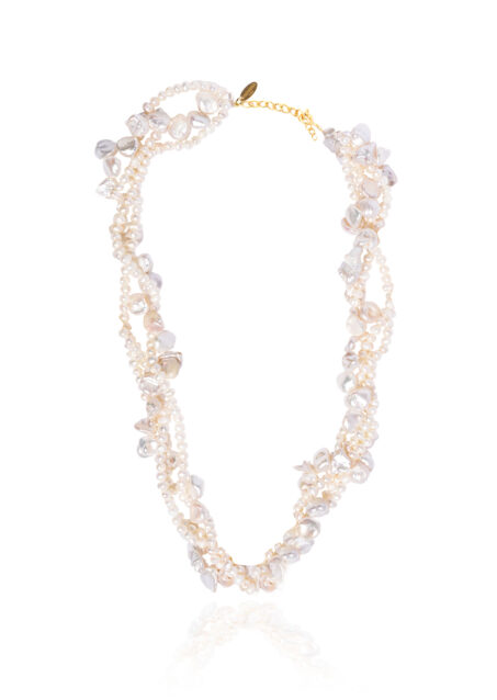 Tangled Pearl Necklace
