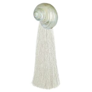 Ursula Tassel Brooch Ivory