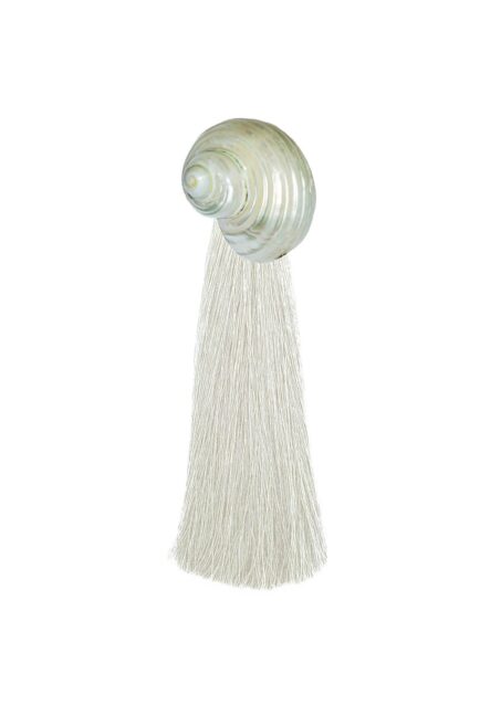 Ursula Tassel Brooch Ivory