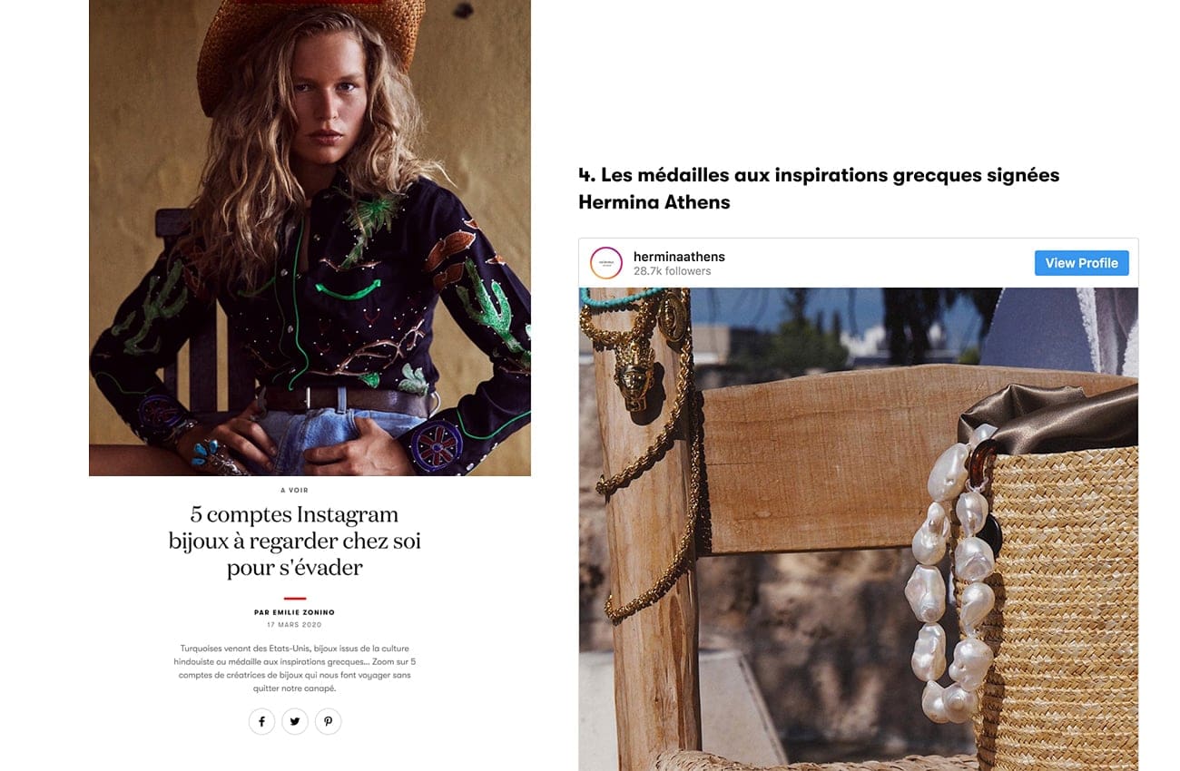 Vogue.fr March 2020